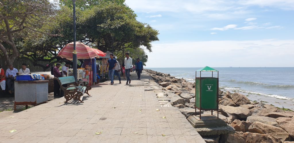 Beach walkway at Fort Kochi