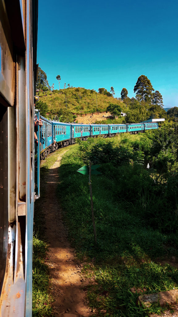 Train travel in Sri Lanka