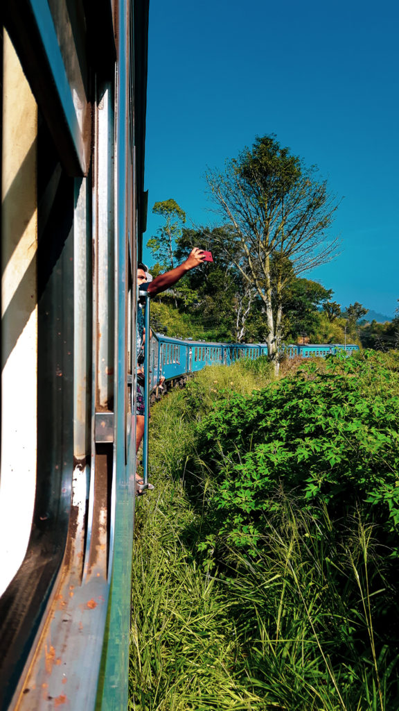 Train travel in Sri Lanka