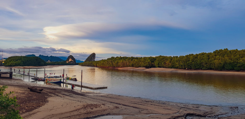 River view in Krabi, Thailand