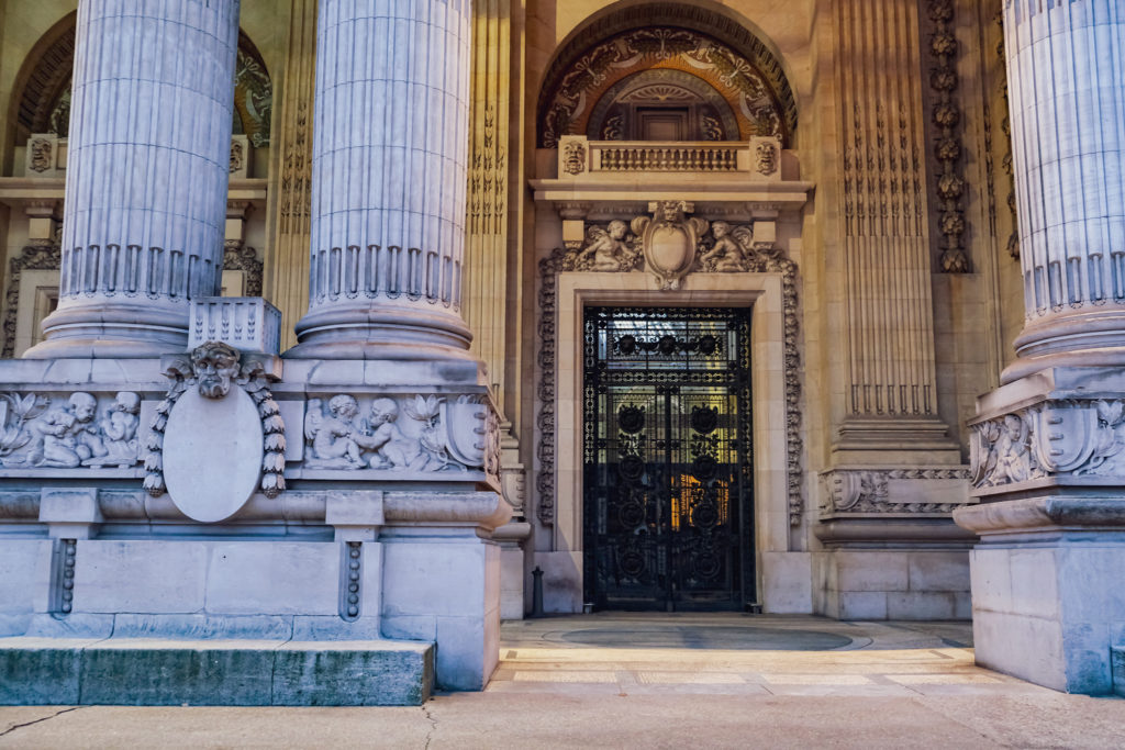 Main Entrance at the Grand Palais in Paris