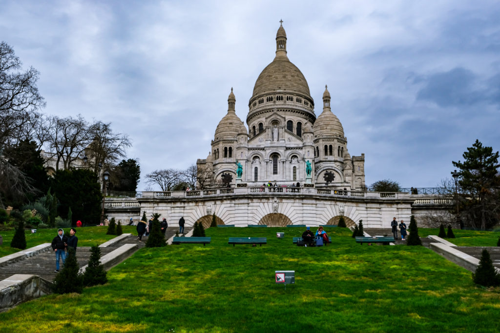 Sacré-Cœur Basilica in Montmartre, Paris 