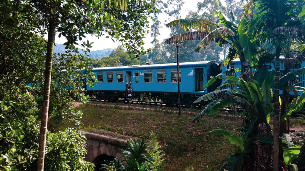 Train in Sri Lanka 