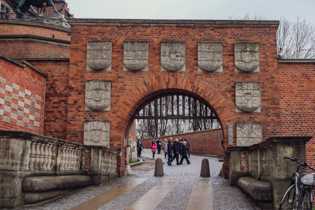 Gate at Wawel Royal Castle  