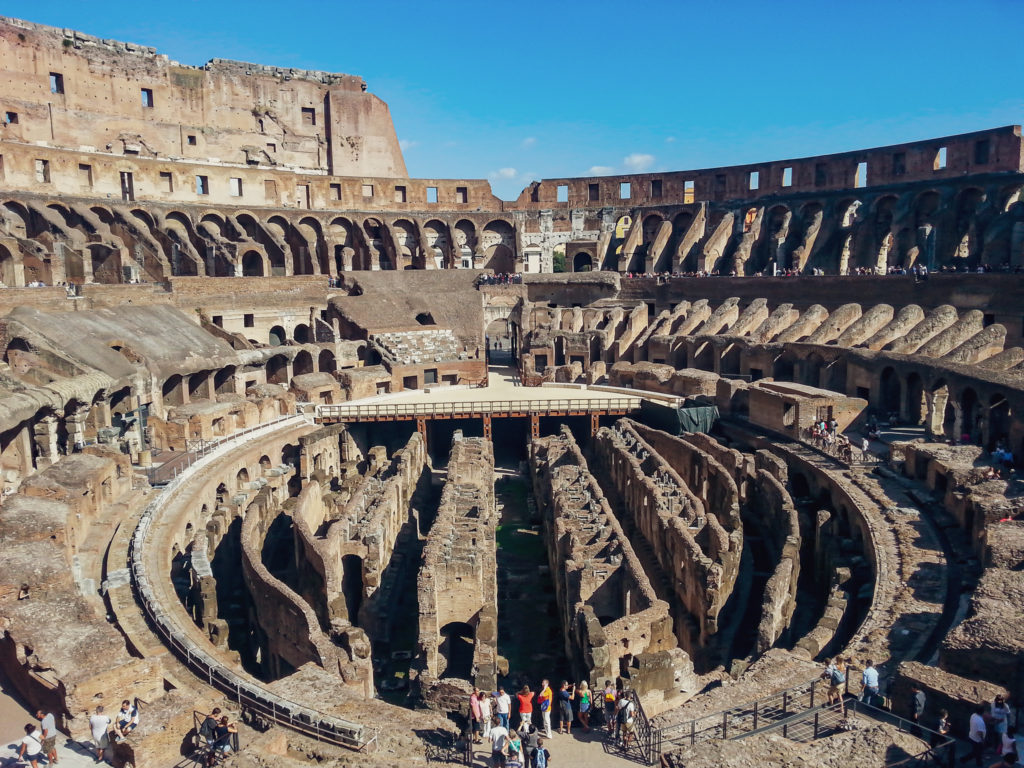 A beginners guide to architecture, interior of the Colosseum