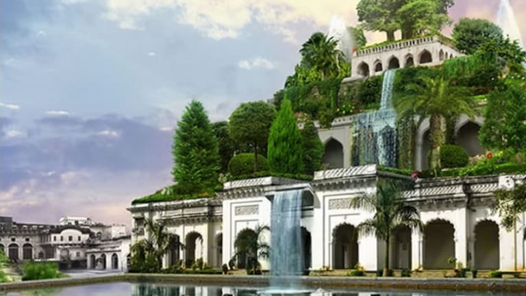 A beginners guide to architecture,  Hanging Gardens of Babylon