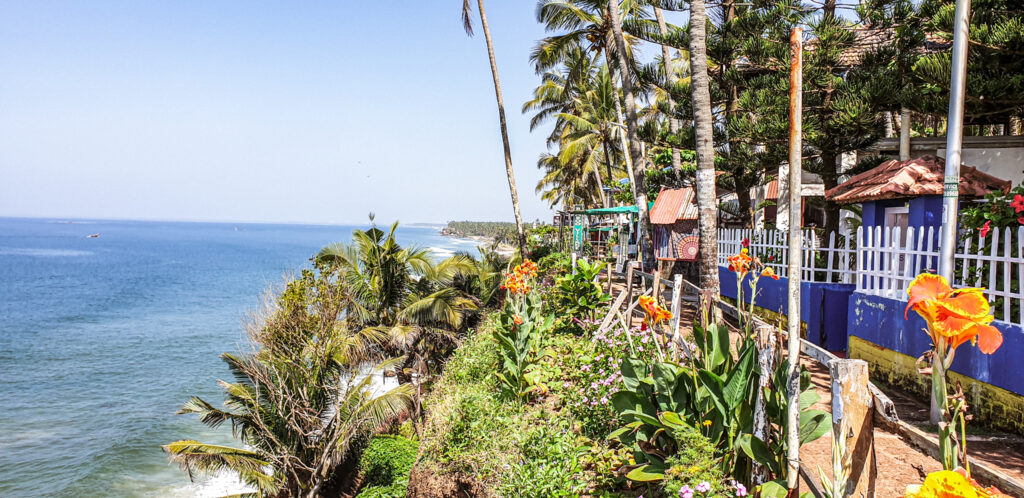 Staying in an eco-bungalow in Varkala