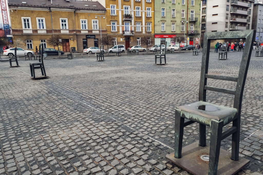 Monumental highlights of Krakow, Ghetto Heroes square