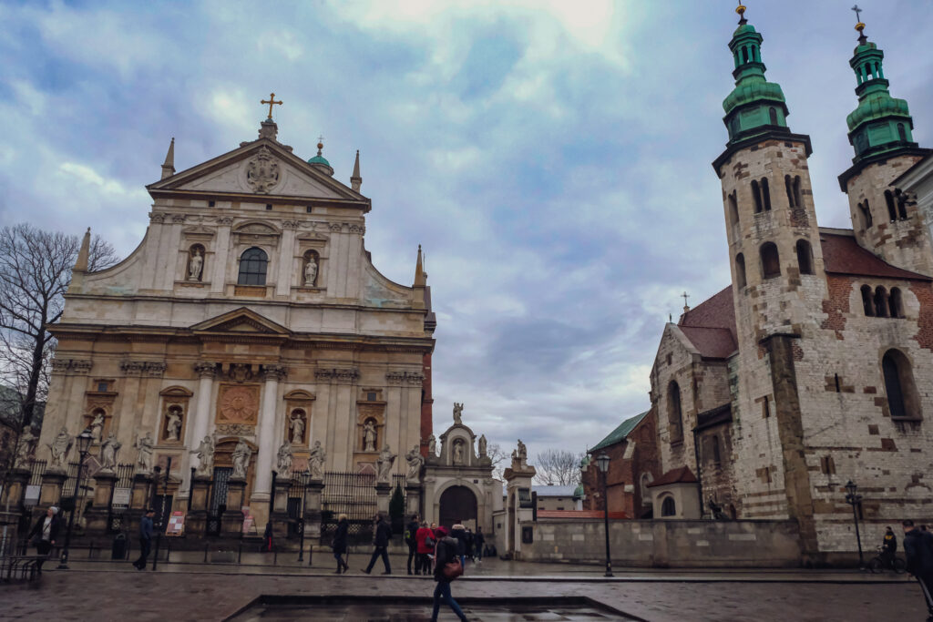 Monumental highlights of Krakow, St. Peter and Paul church