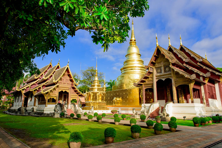Wat Phra Singh, Pictures of the temples in Chiang Mai