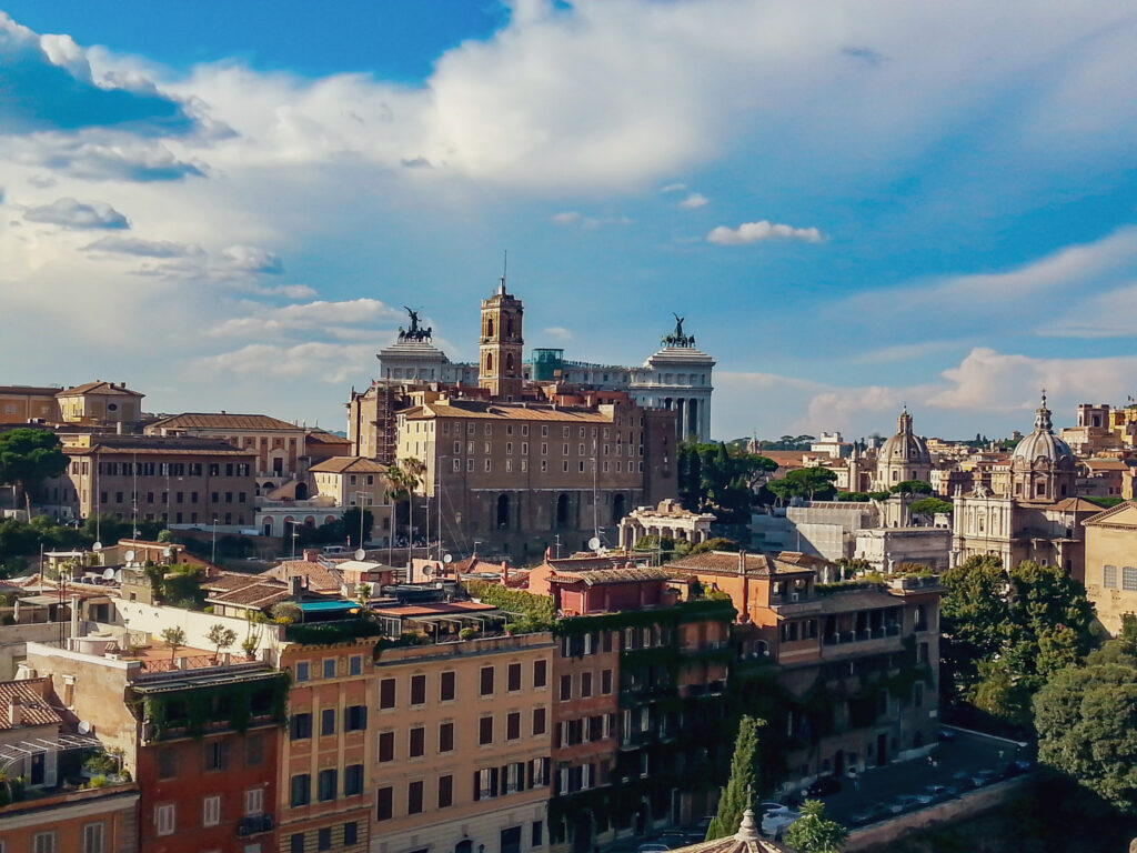 City view of Rome, In The World's Jungle