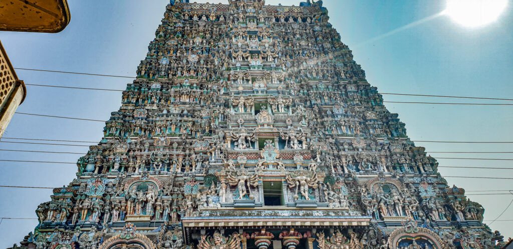 The temple city of Madurai, India. In the worlds jungle travel blog. 