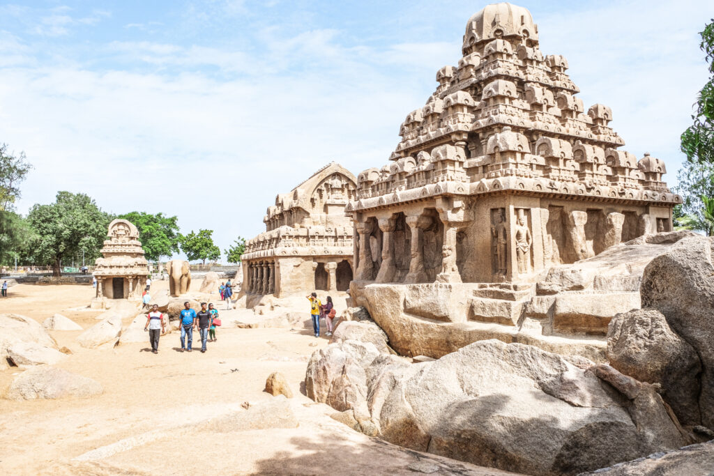 Mahabalipuram. Virtual picture tour India. In the worlds jungle travel blog.
