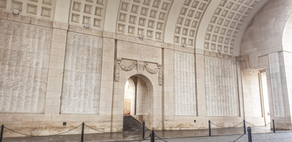 Monumental highlights of Ieper, Belgium. In the worlds jungle travel. 