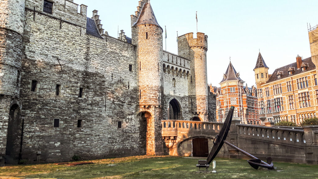 Castle Het Steen in Antwerp, Belgium
