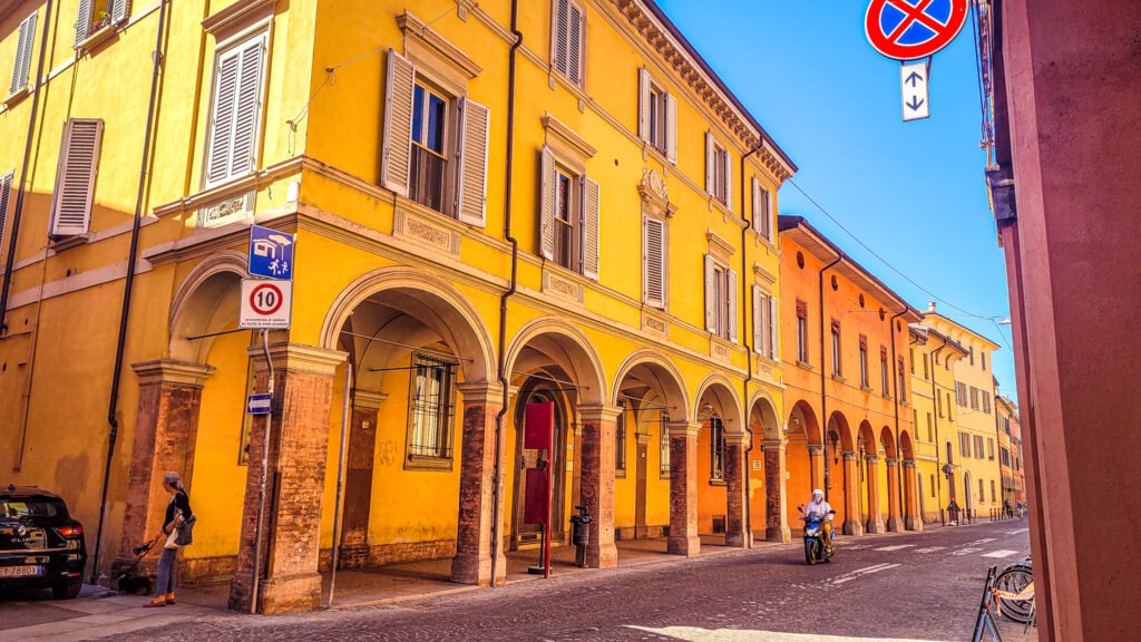Streets of Bologna. Your guide to renting a car in Italy. In the worlds jungle travel.