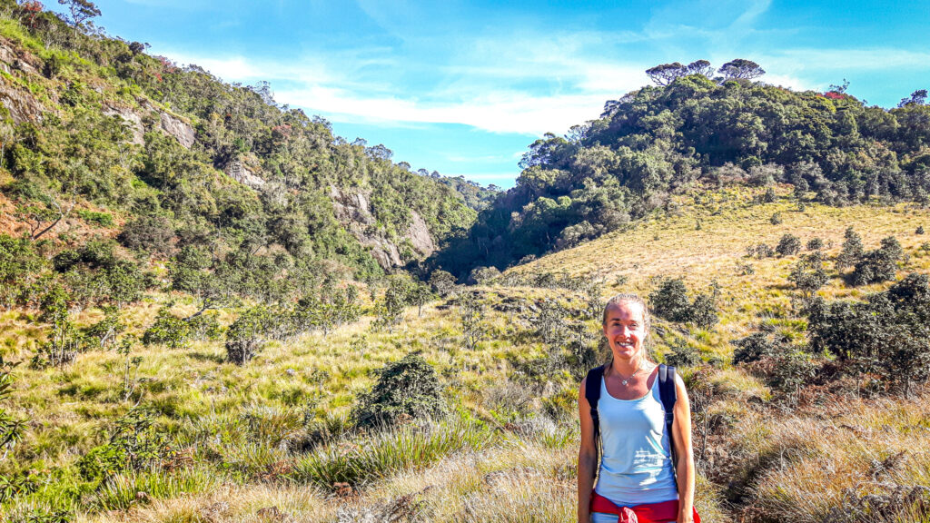 Horton Plains National Park in Sri Lanka. In the worlds jungle 