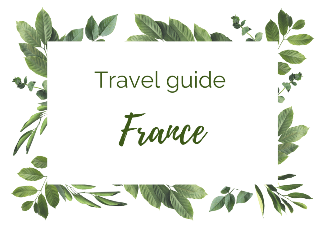 Travel guide France. In the worlds jungle.