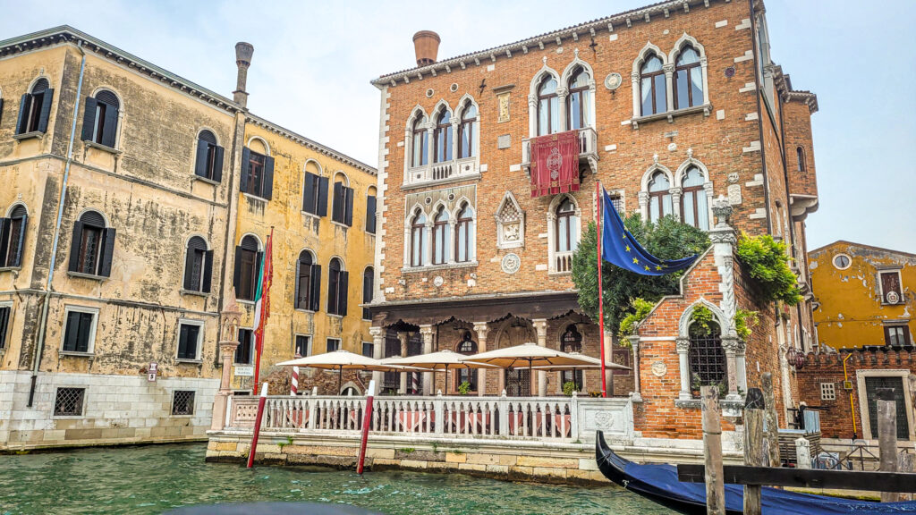 Venetian architecture. Monumental highlights to visit in Venice, Italy. In the worlds jungle.