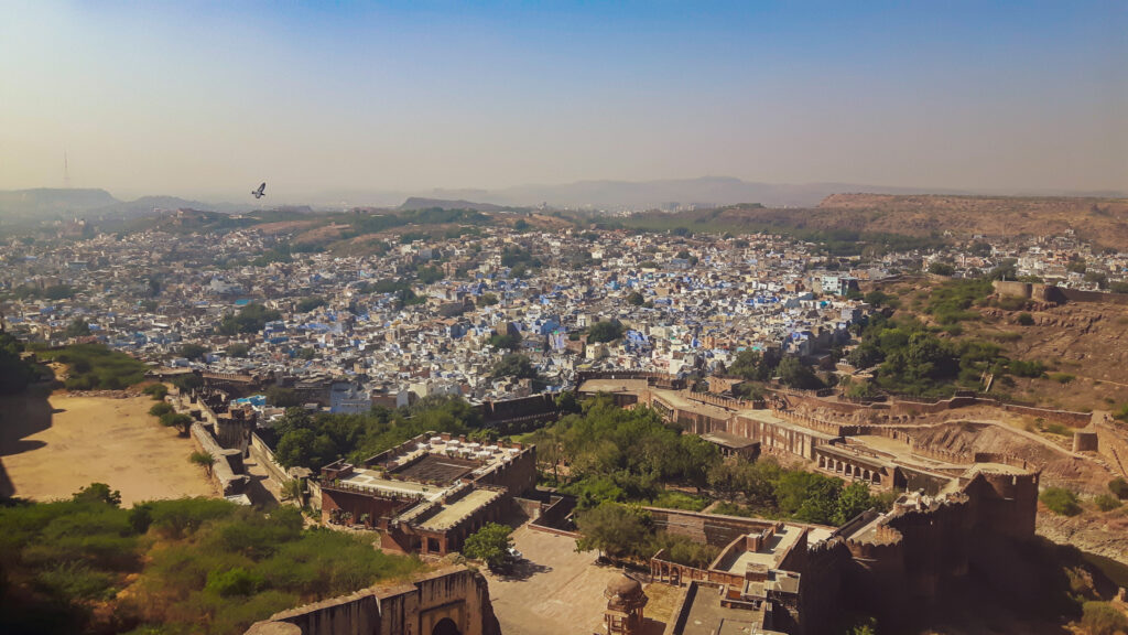 View of the Blue City, Jodhpur. How to create an IRCTC account as a foreigner? In the worlds jungle