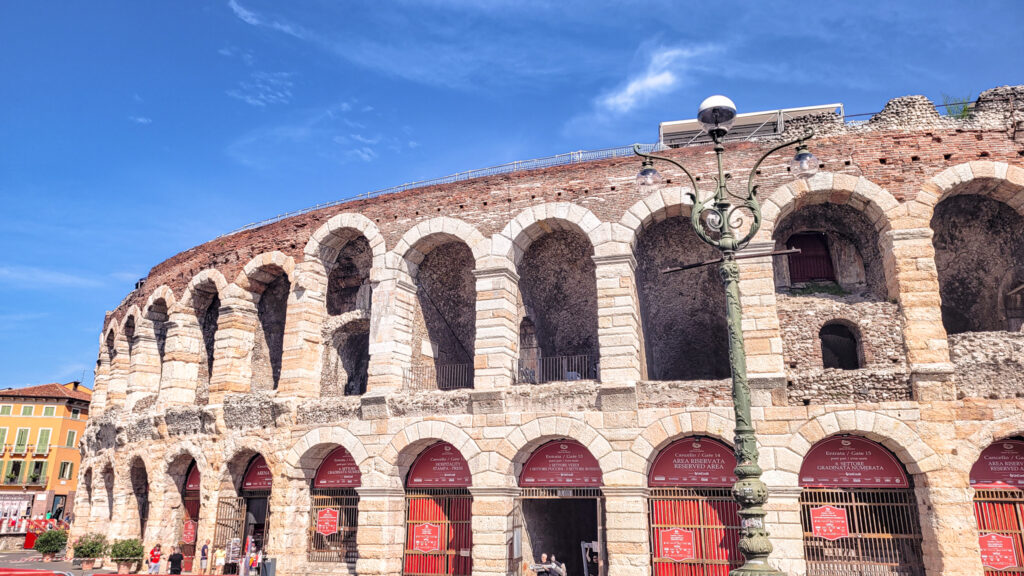 Arena di Verona. Monumental highlights to visit in Verona. In the worlds jungle. 