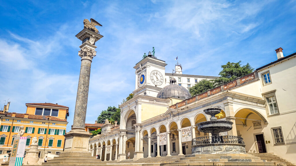 Monumental highlights of Udine. In the worlds jungle travel blog.