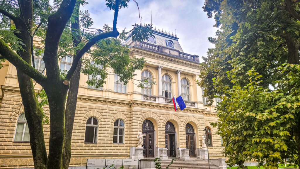 National Museum of Slovenia. Monumental highlights of Ljubljana. In the worlds jungle travel blog.