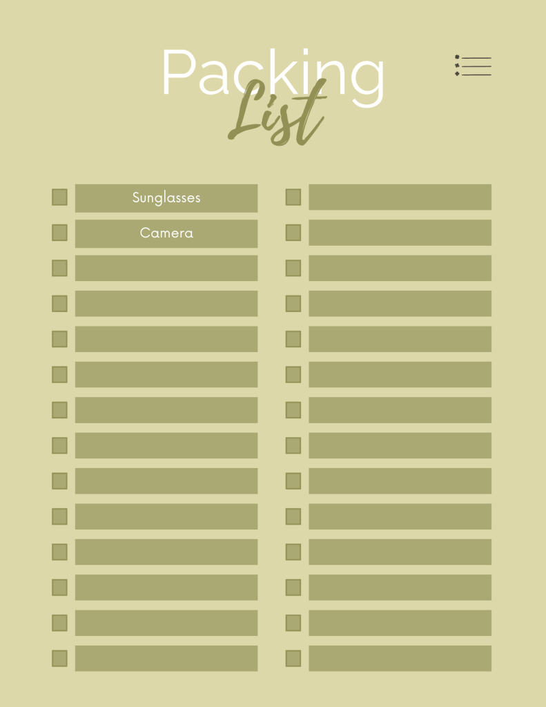 Travel itinerary Slovenia, adjustable in Canva. Digital planners. Holiday planners. In the worlds jungle (19)