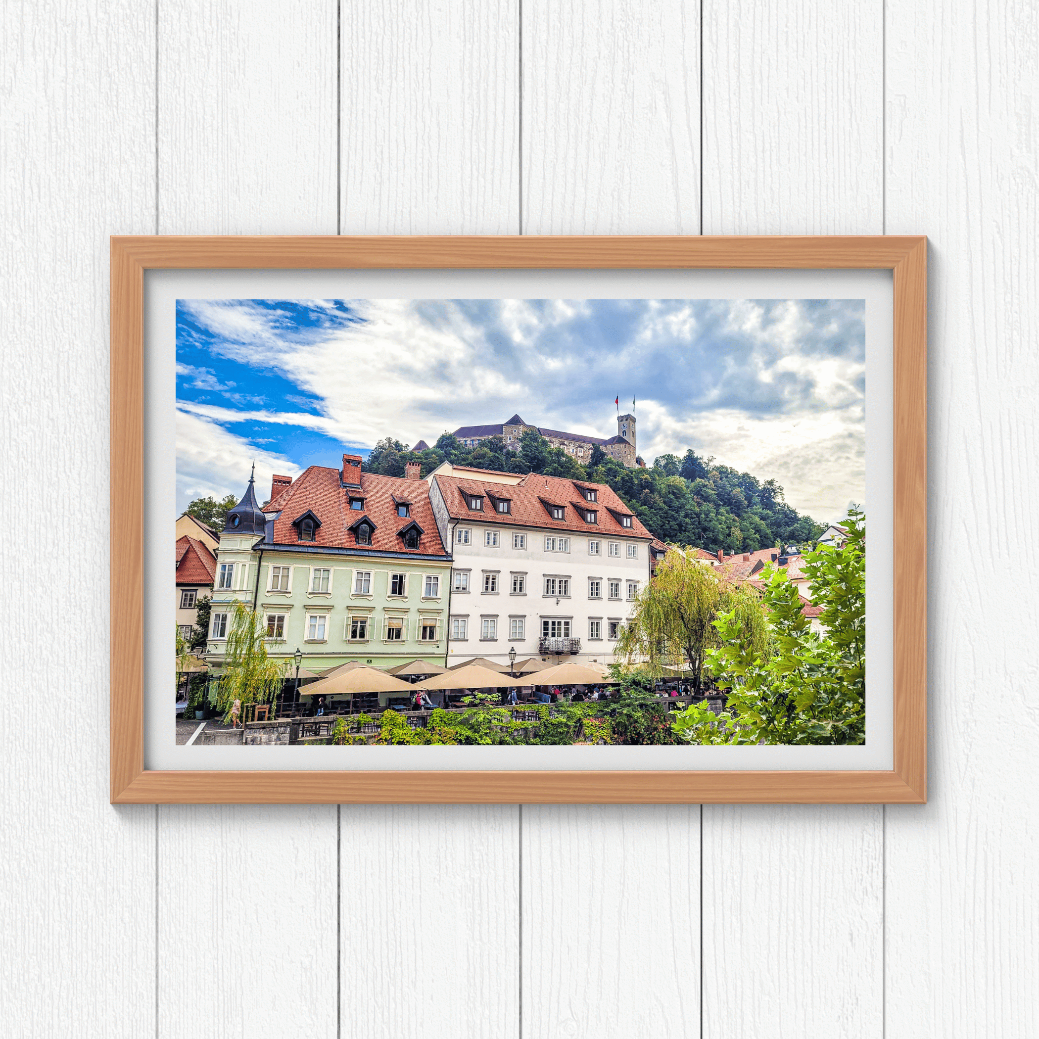 Ljubljana Castle. In the worlds jungle Travel Prints (3)