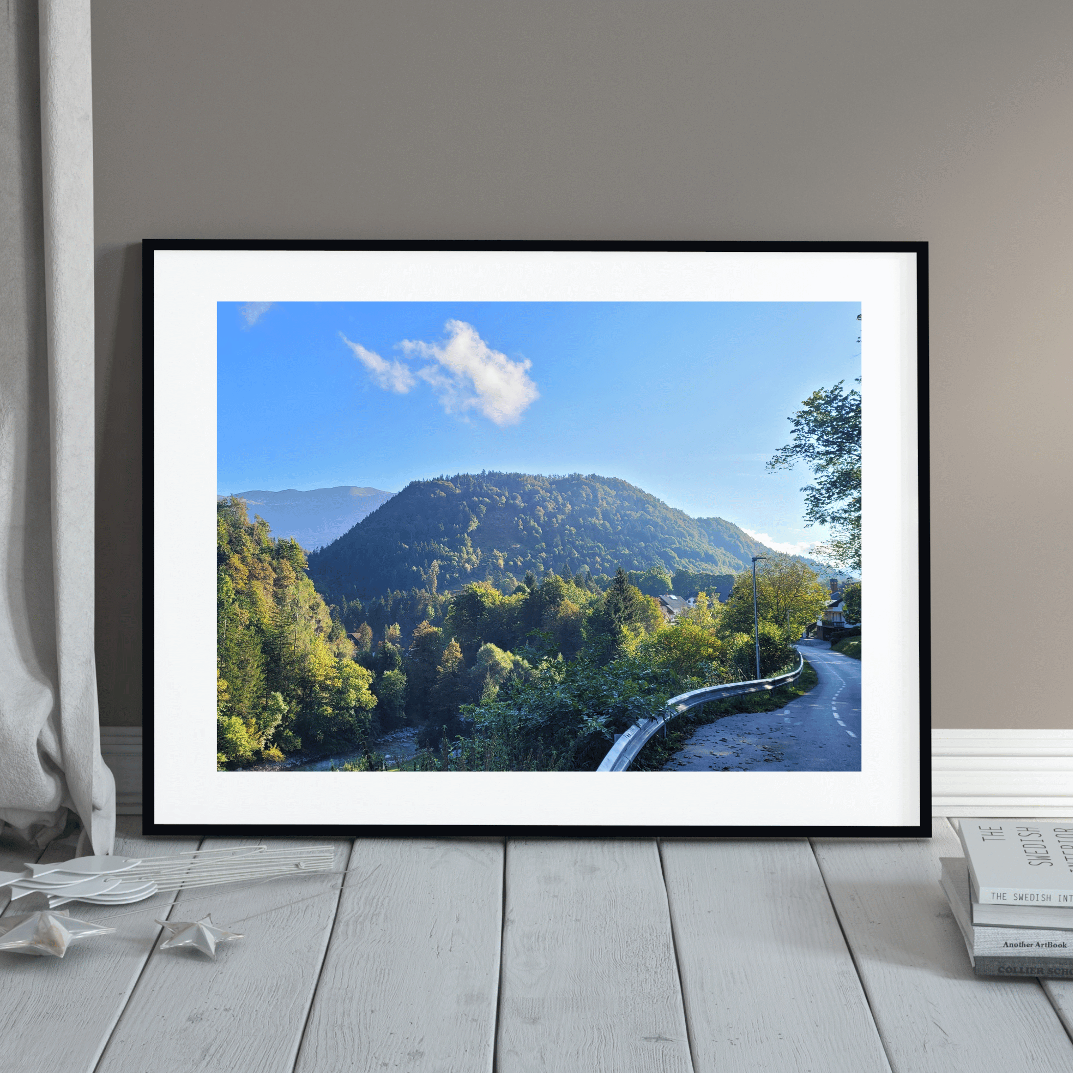 Road with a view in Bled. In the worlds jungle Travel Prints (6)