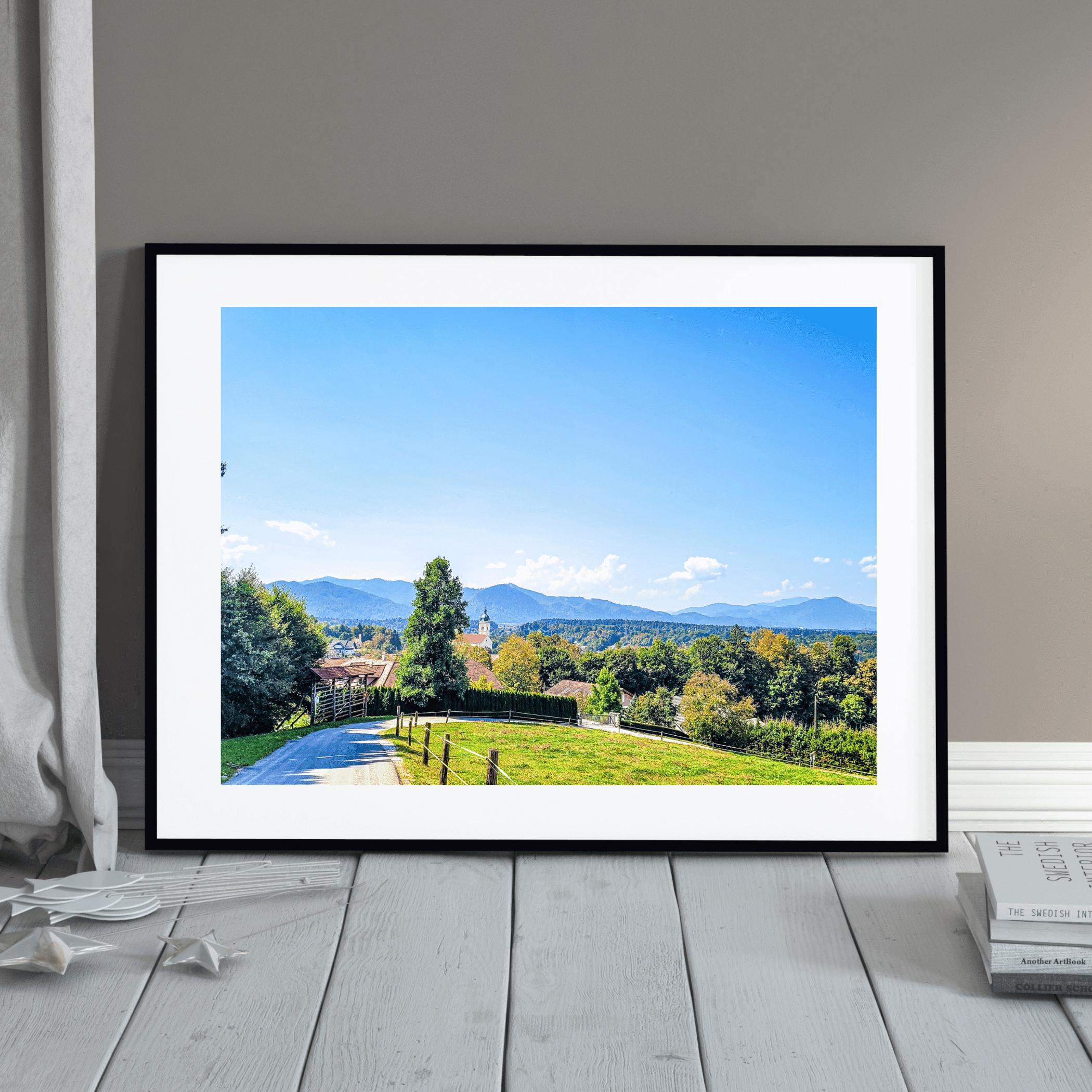 Road with a view in Slovenia. In the worlds jungle Travel Prints (2)