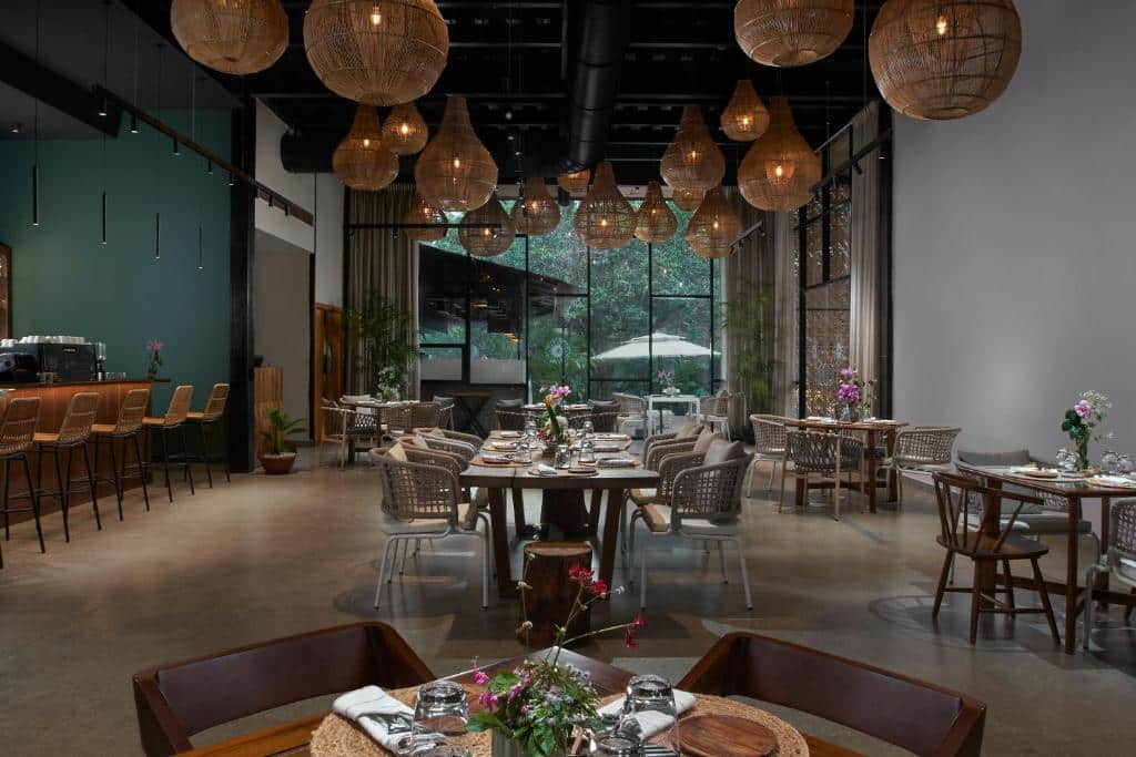 Restaurant at Avataara Resort & Spa. Goa Best luxury hotels & resorts in North Goa rated 8.5+ for an unforgettable getaway.
