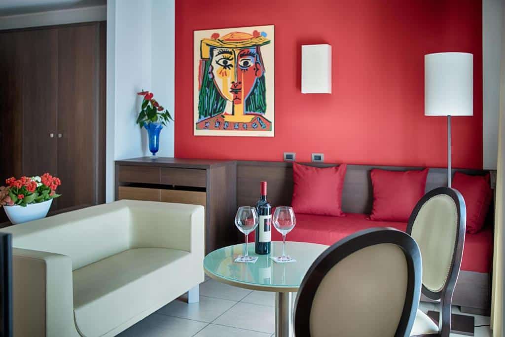 Hotel room at Lu’ Hotel Carbonia. What to see in and around Carbonia: a traveller’s guide to Southwest Sardinia