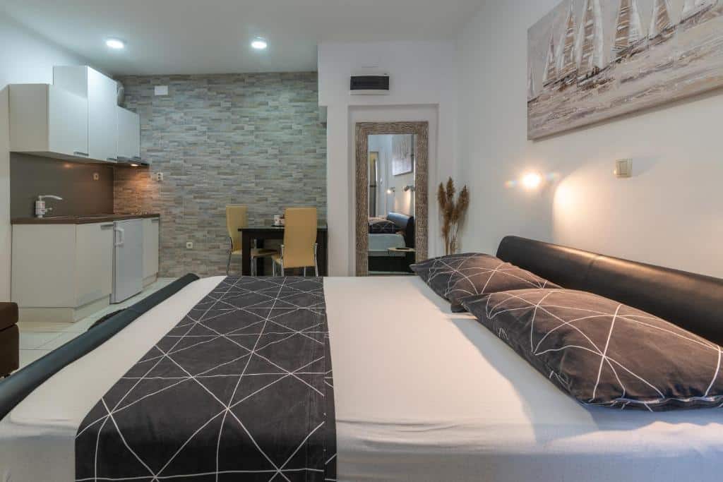Bedroom at Apartments Orlic. Trogir & Čiovo Island: history, beaches, culture & coastal beauty