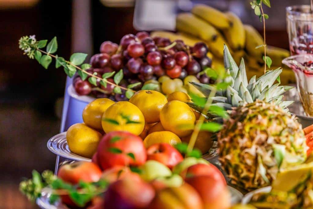 Fruit at breakfast at Hotel Bellevue Trogir. Trogir & Čiovo Island: history, beaches, culture & coastal beauty