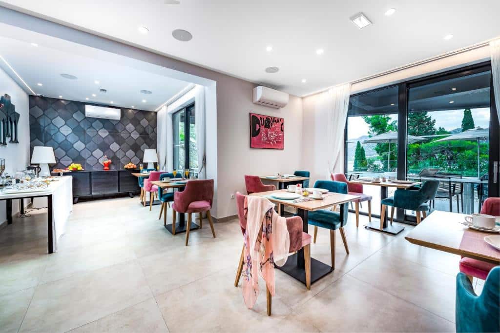 Common area at Hotel Seventh in Dubrovnik.