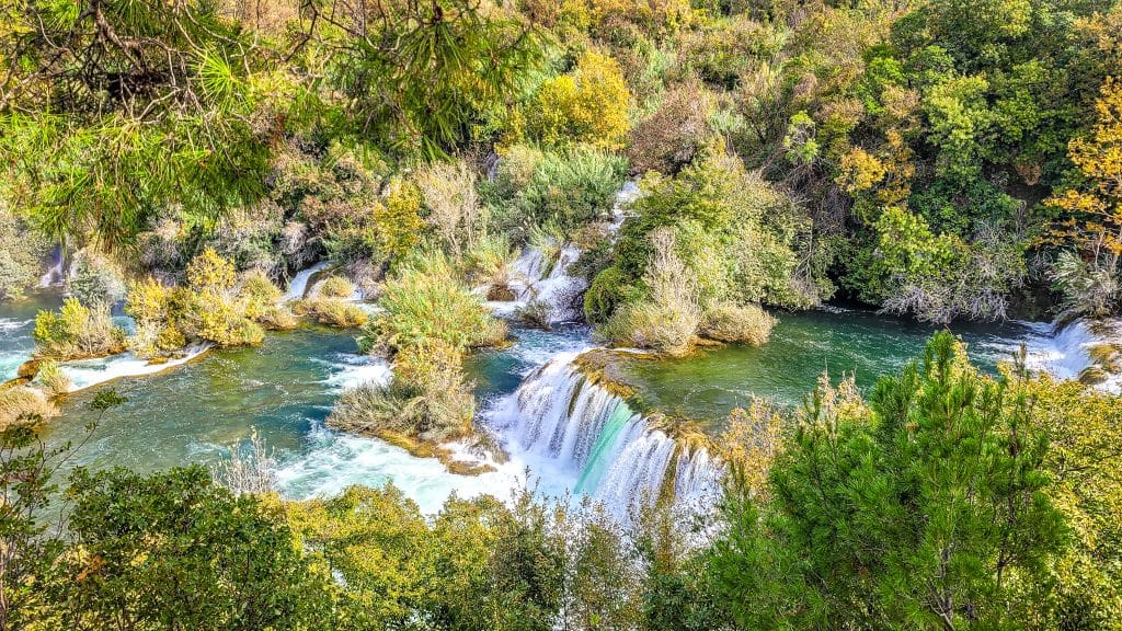 Waterfalls at Krka National park. Explore Split, Croatia: a complete travel guide to the Dalmatian gem