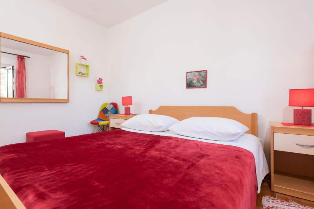 Bedroom at Relaxing Beach Holiday House. Hvar Island Itinerary: top sights, beaches, and hidden gems