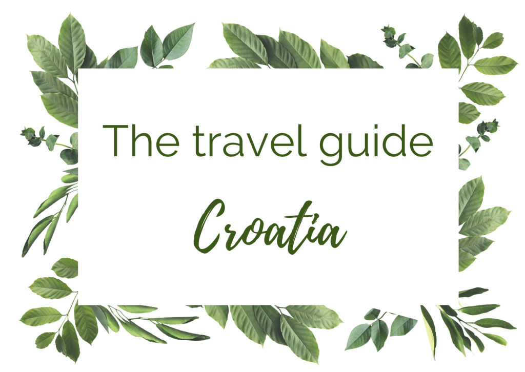 Travel guide Croatia. In the worlds jungle travel