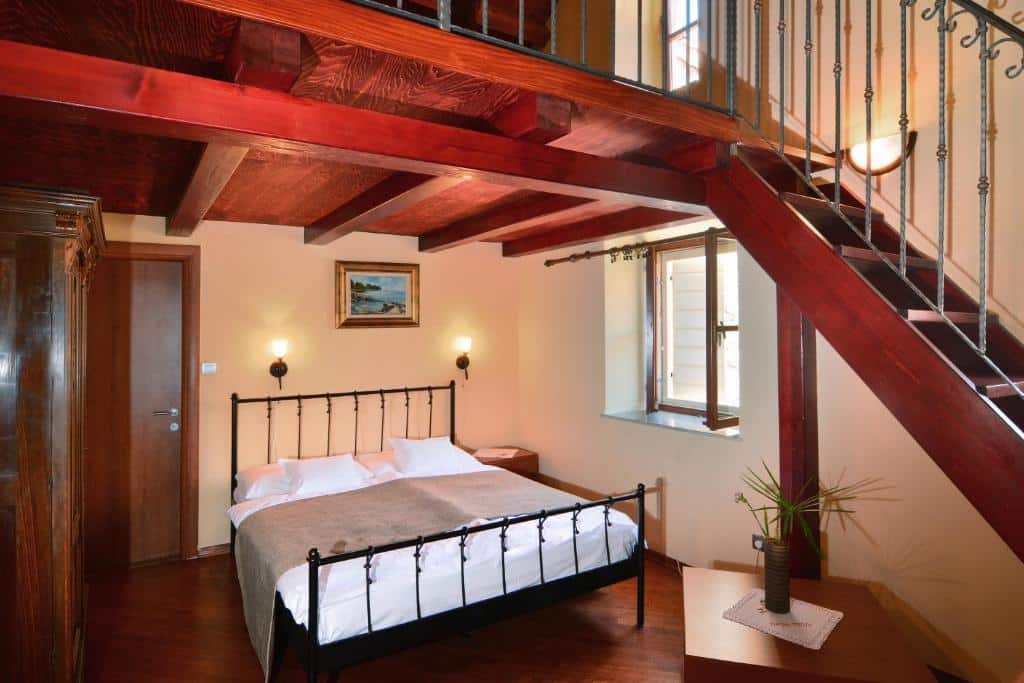 Bedroom at Villa Nora Hvar. Hvar Island Itinerary: top sights, beaches, and hidden gems