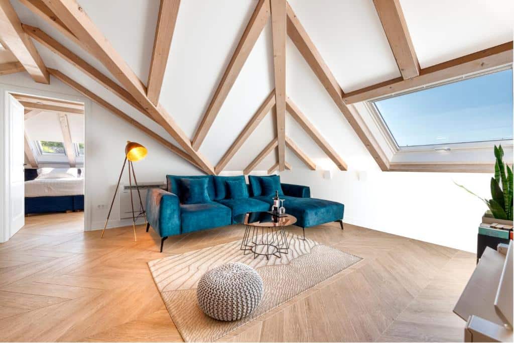Living room at Villa Orabelle in Dubrovnik.
