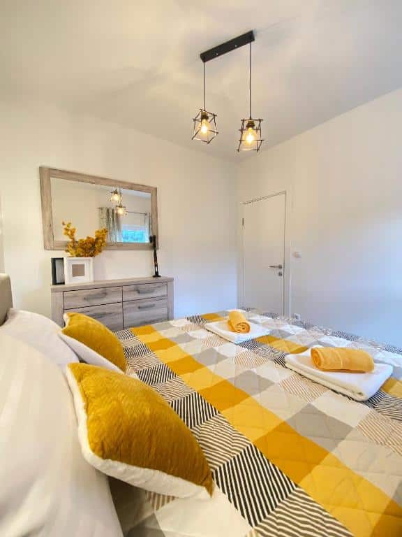 Bed room at Gold Apartments. Krka National Park, Croatia: Complete Visitor Guide to Waterfalls, Trails, and Tickets