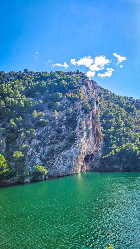 Stone cliffs. Krka National Park, Croatia: Complete Visitor Guide to Waterfalls, Trails, and Tickets