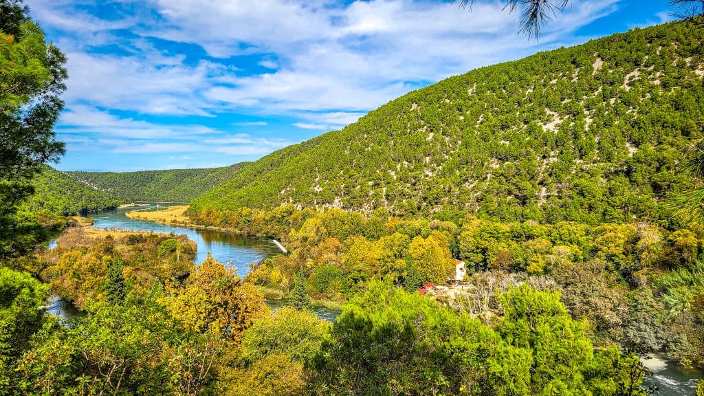 The green hills surrounding the park. Krka National Park, Croatia: Complete Visitor Guide to Waterfalls, Trails, and Tickets