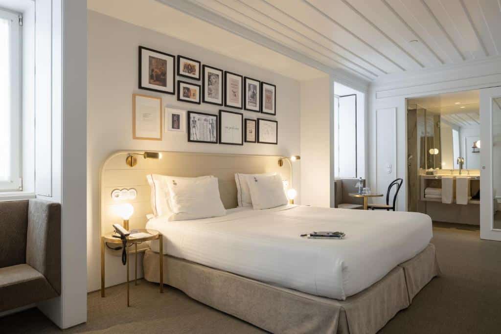 Hotel room at Lisboa Pessoa Hotel. Lisbon Travel Guide: what to see, do, and know before you go