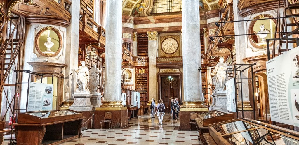 The Royal Liberary in Vienna. Europe on a budget: tips, tricks, and affordable destinations
