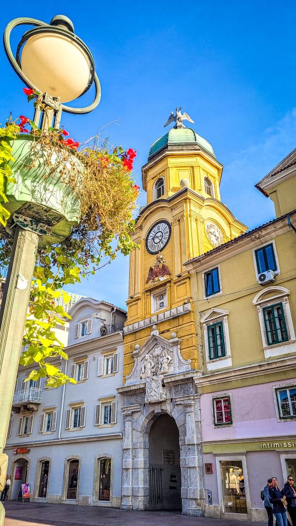 City clock tower. Visiting Rijeka, Croatia: highlights, best time to go & local eats