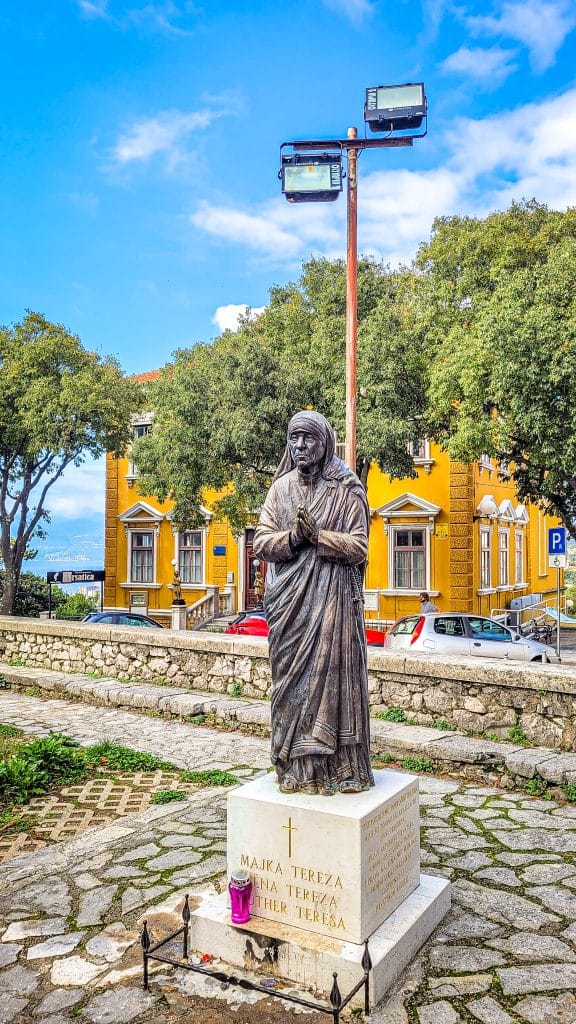 Statue in Pancicev park. Visiting Rijeka, Croatia: highlights, best time to go & local eats