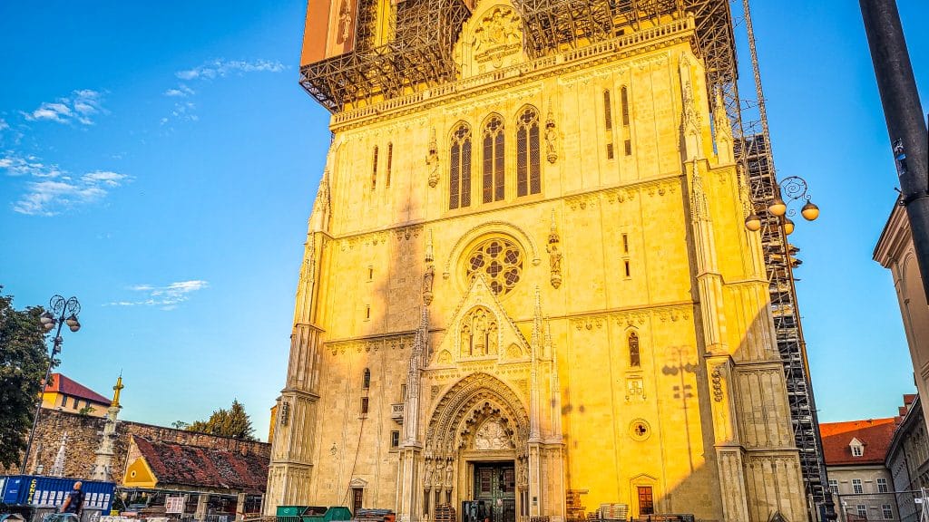 Zagreb Cathedral at sunset. Zagreb Travel Tips: Best Sights, Day Trips, and Where to Stay