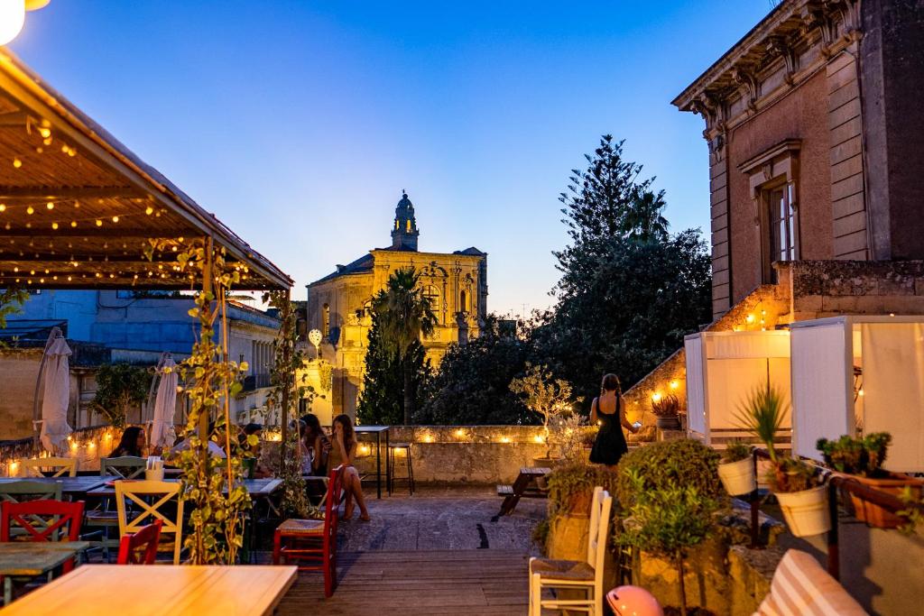 Terrace at sunset at Dimora San Giuseppe. Why Lecce Is Southern Italy's Most Underrated Travel Destination